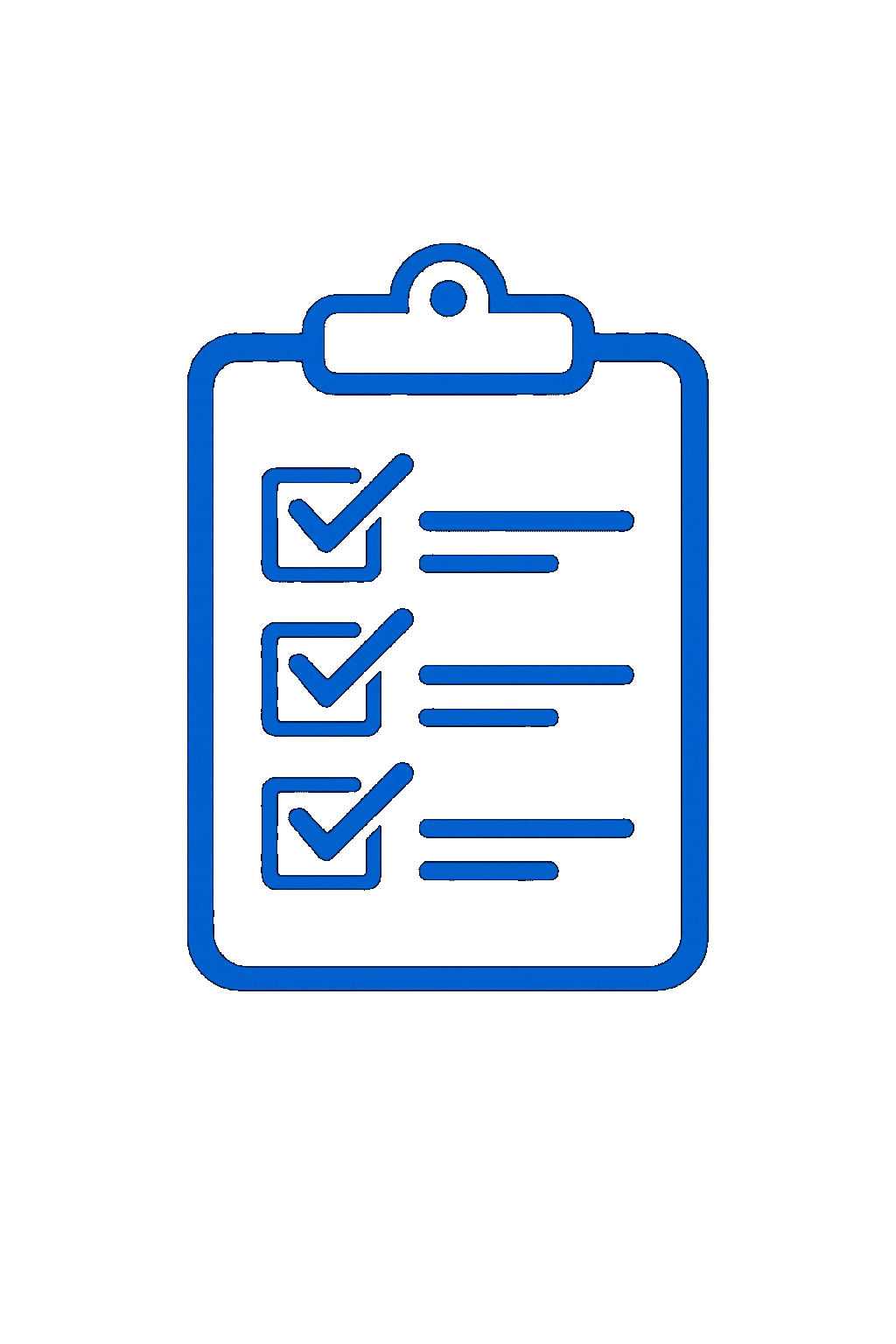 Service report checklist icon